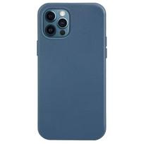 Genuine Leather IPhone 12 Pro Max MagSafe Case Slim Protective Back Cover With Magnetic Attachment For iPhone 12 / iPhone 12 Pro gray