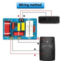 Pa-2A 450W 2 Way Audio Speaker Frequency Divider Tweeter Bass Crossover Filter Speaker Amplifier Home Sound Theater Tool one size blue