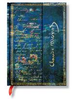 Paperblanks Paperblanks Paperblanks Notebook Monet Water Lilies B6 Ruled / PB1209-2 gray