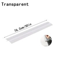 21/25/30in Silicone Sealing Strip Waterproof T Shape Gap Strip Heat Resistant Kitchen Anti-Oil Anti-Stain Strip white
