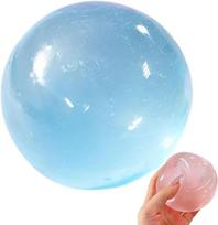 Handmade Coconut Oil Slow Rising Squishy Stress Ball Clear Jelly Sensory Fidget Toy Non Sticky Soft Stress Relief For Adults gray