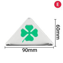 Žalias keturlapis dobilas Logotipo Lipdukas Alfa Romeo 147 156 166 159 Mito Giulietta Giulia Spider Automobilio Šoninio Sparno Kėbulo Ženkliuko LipdukasP10