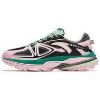 Anta Walker Versatile Comfortable Wear-Resistant Breathable Low-Top Running Shoes Women sneaker Black Pink 122418890-5 35.5