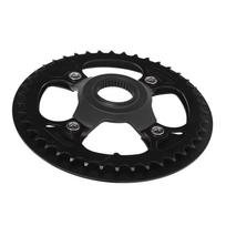 Bike Chain Ring Adapter Light Weight Chain Ring Chainwheel for Bangfang Central Motor M500 G520 M510 G522 black