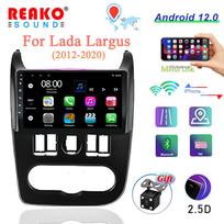 „Android 2 Din“ radijo automobilinis daugialypės terpės automatinis radijas, skirtas „Renault Logan 1 Sandero Dacia Duster“, 2009–2015 m. „Carplay“ daugialypės terpės GPS navigacija 2+64GB juoda