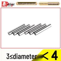 3 mm GCr15 Kietas Cilindrinis Guolis Adatinis Ritinėlis, Plieninė Fiksavimo Kaištis, Splintas, 3,5 mm Žaislo Ašies Kaištis 3x5 [100 pcs]