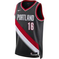 Nike Yang Hansen Icon Edition Dri-FIT NBA Swingman 'Black' Men's DN2020-021 L gray