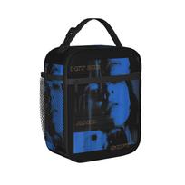 Billies HIT ME Hard and Soft Blue Thermal Insulated Lunch Bag for Office  Portable Food Bag Container Thermal Cooler Lunch Box One Size black