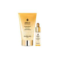 Guerlain Abeille Royale Cleansing Care‑in‑Mousse With Youth Watery Oil Serum Sample Set Hydrating Cleaning 5ml+40ml Serum 5ml+ Cleanser 40ml beige