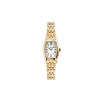 Seiko Lukia Cocktail Series 100 metrų atsparumas vandeniui Saulės energija veikiantis kvarcinis mechanizmas Nerūdijančio plieno apyrankė Moteriškas laikrodis Baltas ciferblatas SUP442J1 SUP442J1 Gold Watch Case beige