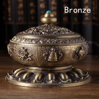 Smilkalų degiklis Budizmas Budos laikiklis Sandalmedžio smilkalų metalinis namų dekoravimas bronza