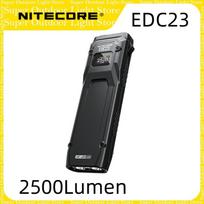 NITECORE EDC23 SABER Ultra Slim UHi EDC Flat LED Flashlight USB-C 2500Lumen Rechargeable Pocket Tactical Torch Built-in Battery