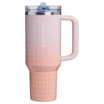 Stanley 1913 Quencher Pro Tour Flip Straw Vacuum Insulated Sorbet 40 oz L Tumbler, Gradient, / 1.18