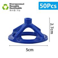 50-800Pcs Spiral Ceramic Tile Leveling System Clips Spacers Straps Wadge for Tile Laying Wall Floor Fixing Construction Tools 2.0mm
