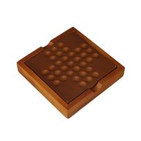 Noble Chess: Solo Diamond Classic Puzzle Board Game brown