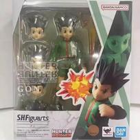 Hunter X Hunter Shfiguarts Action Figure Gon Freecss Killua Zoldyck Collectable Figurine Desktop Ornament Present For Anime Fans black