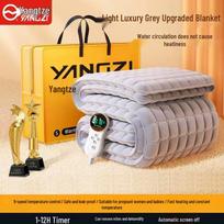 Yangzi Water Heating Electric Blanket - Single/Double Person Water Circulation Heating Mat 0.7*1.5M Single Blanket orange