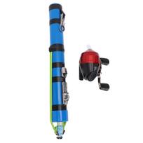 Fishing Launching Rod Lure Angling Tool Accurate Multifunctional Fishing Launching Pole with Reel black