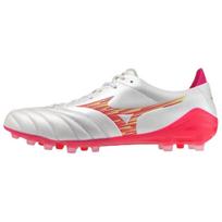 Mizuno MORELIA NEO IV ELITE AG Dirbtinės dangos Dirbtinės vejos Lengvi futbolo bateliai Unisex Balti Rožiniai P1GA263364 39 rožinė