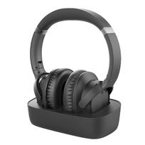 Avantree Ensemble - Wireless TV Headphones with Universal Bluetooth Transmitter and Charging Dock, 35 Hours Playtime, No Lip Sync Delay, Plug and