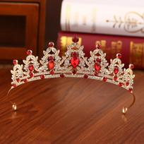 Princesės Vestuvinė Tiara Karūna Moterims Vaikams Elegantiškas Plaukų Galvos Papuošalas Vestuvėms, Promenui, Gimtadienio Šventei Vestuvinis Galvos Papuošalo Aksesuaras A42 brown