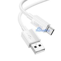 Cable USB A to USB C Hoco 3A 1 m X107 white