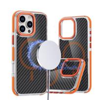 Case for Samsung A36 5G Fiber compatible with MagSafe orange