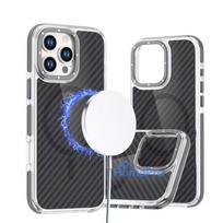 Case for Samsung A56 5G Fiber compatible with MagSafe gray