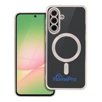Case for Samsung A56 Electro Mag Cover compatible with MagSafe titanium