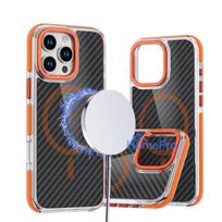 Case for Xiaomi Redmi Note 15 PRO 4G Fiber comapitble with MagSafe orange