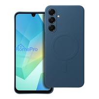 Case for Samsung A16 5G / A16 4G Silicone Mag Cover compatible with MagSafe (camera protection) blue