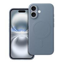 Case for Samsung S25 ULTRA Silicone Mag Cover compatible with MagSafe (camera protection) light blue