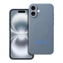 Case for Samsung S25 PLUS Silicone Mag Cover compatible with MagSafe (camera protection) light blue
