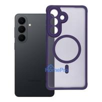 Case for Samsung S26 PLUS Full Matte Mag Cover compatible with MagSafe purple