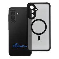 Case for Samsung A17 / A18 Full Matte Mag Cover compatible with MagSafe black