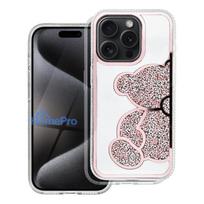 Case for iPhone 14 Teddy Bear pink