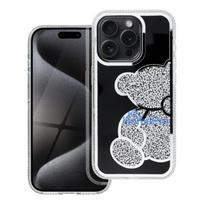 Case for iPhone 16 Teddy Bear silver