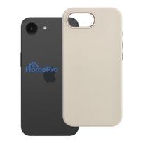 Case for iPhone 16e (SE4 2025) / 17e Forcell F-Protect Frame Premium compatible with Magsafe antique white 0INT