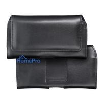 Horizontal Royal Leather Belt Phone Pouch for iPhone 12 Mini / 13 Mini, Samsung Galaxy A40 / S8, Xiaomi 12 / Redmi 5A, S