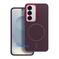 FRAME MAG COVER Case compatible with MagSafe for SAMSUNG S26 Plus purple