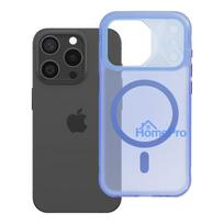 Case for iPhone 15 PRO Aurora compatible with MagSafe blue