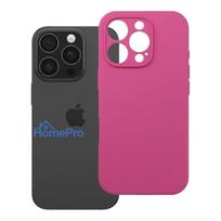 Case for iPhone 16 PRO Silicone 2mm compatible with MagSafe pink