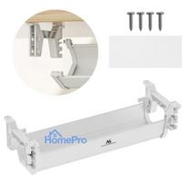Cable Organizer - Maclean MC-106 Maximum Load 5kg Under Desk ABS White