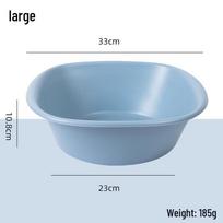 Sustiprintas plastikinis praustuvas - Vidutinio ir didelio dydžio kūdikiams ir suaugusiems gray