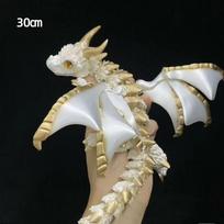 1Pcs Articulated Dragons Fidget Dragons Desktop Ornaments New 3D Printed Wyvern Dragon With Wings Simulation Model Gift A2