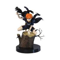 22cm Haikyuu Hinata Shoyo Volleyball Little Sun Anime Figure Model Statue Boys Collection Desktop Decoration Ornament Toys Gifts 22cm black