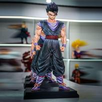 31cm Jt Studio Dragon Ball Gohan Anime Figure Super Saiyan 2 Son Gohan Action Figurine Pvc Model Statue Desk Decor Toy Xmas Gift gray
