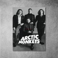 „Arctic Monkeys“ muzikos albumo plakatas AM mėgstamiausias blogiausias košmaras, albumas, drobė 30x40cm No Framed
