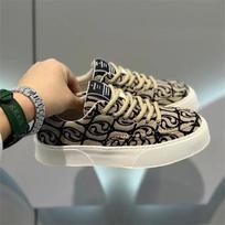 Vyriški batai Pavasaris Nauji Universalūs Drobės Batai Žemi Laisvalaikio Board Batai Dizaino Jausmas Sportiniai Batai Kedai Vyrai Zapatos Casuales 43 juoda
