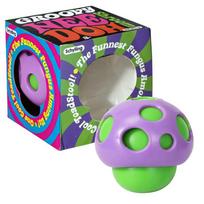 Schylling Needoh Groovy Shroom Fidget Sensory Toy Relief Mushroom Non-Toxic Anxiety Squeeze Stress Pull Toy For  Adhd Gift pink